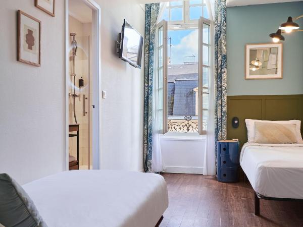 Hôtel Bordeaux Clémenceau by Happyculture : photo 4 de la chambre chambre lits jumeaux