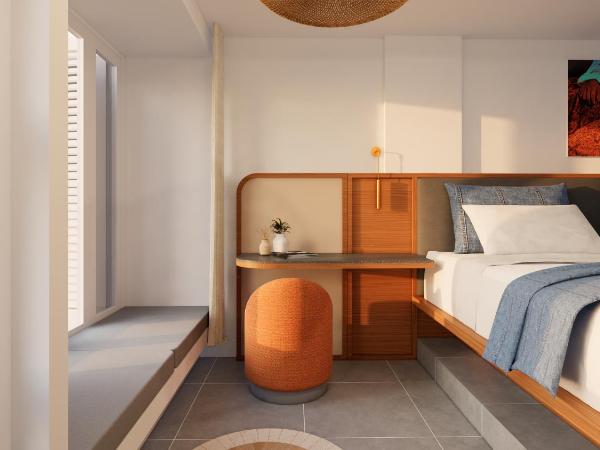 YATS Colony : photo 4 de la chambre chambre double ou lits jumeaux de luxe avec accès piscine