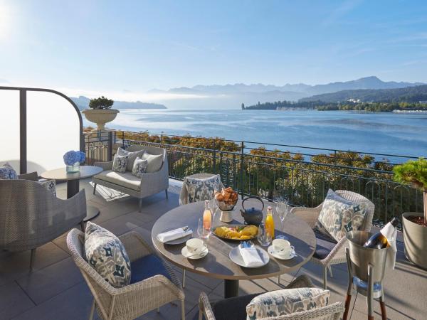 Mandarin Oriental Palace, Luzern : photo 1 de la chambre suite avec terrasse - vue sur lac