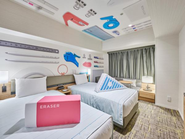 Villa Fontaine Grand Haneda Airport : photo 1 de la chambre chambre concept - kokuyo x « standard » - non-fumeurs - billet pour onsen inclus