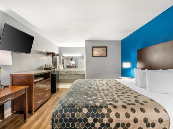 Econo Lodge Inn & Suites I-64 & US 13 : photo 8 de la chambre chambre lit king-size - fumeurs