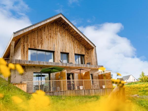 Le Vallon de Léhon : photo 3 de la chambre chambre double - vue sur jardin