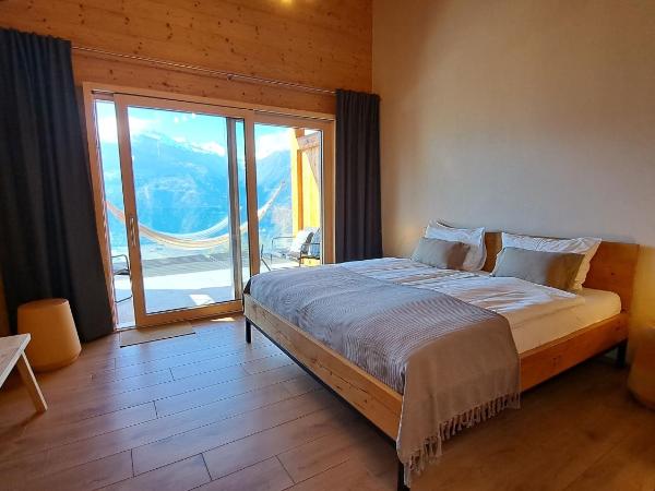 Chalet Diognysos B&B, Boutique Hotel : photo 6 de la chambre suite junior – vue sur montagne