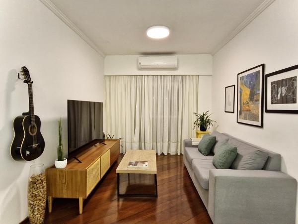 Jacarepaguá Residence - Quarto em apartamento : photo 2 de la chambre chambre double avec patio