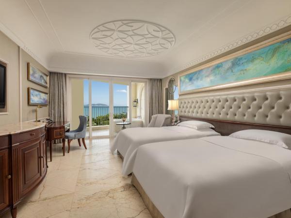 Crowne Plaza Resort Sanya Bay, an IHG Hotel : photo 1 de la chambre chambre double standard avec 2 lits doubles - Étage supérieur - vue sur mer