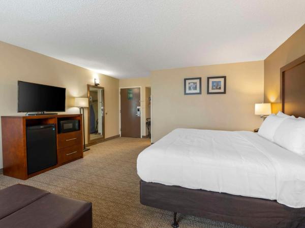 Comfort Inn & Suites North at the Pyramids : photo 1 de la chambre chambre lit king-size pour personnes à mobilité réduite - non-fumeurs