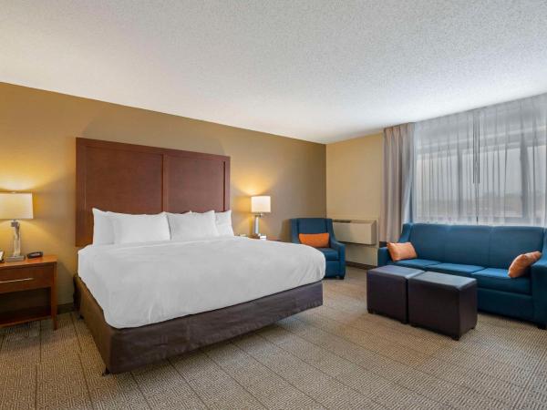 Comfort Inn & Suites North at the Pyramids : photo 2 de la chambre chambre lit king-size - non-fumeurs