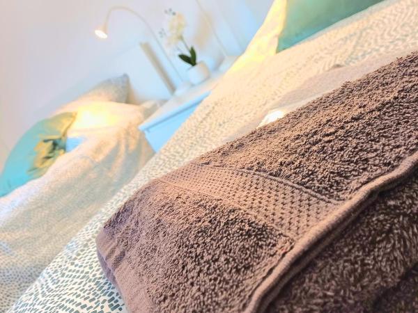 La Belle Thil - Proche Aéroport - Chambres Individuels : photo 4 de la chambre chambre lits jumeaux