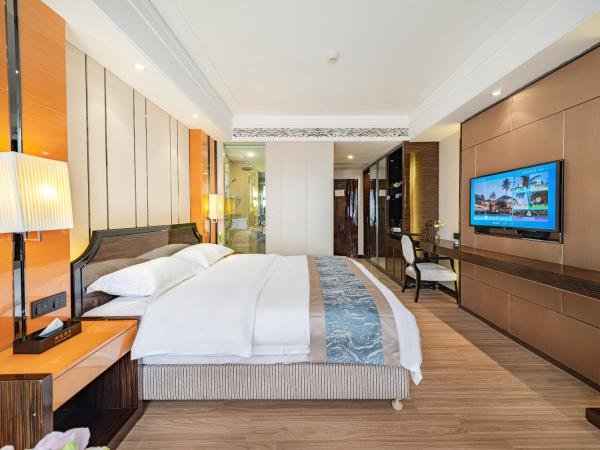 Evening Breeze Hotel 晚风酒店 : photo 4 de la chambre city view standard king room