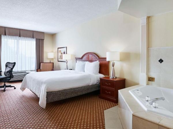 Hilton Garden Inn Charlotte North : photo 2 de la chambre suite lit king-size avec baignoire spa