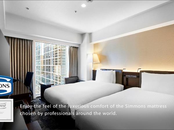 Daiwa Roynet Hotel Nishi-Shinjuku PREMIER : photo 1 de la chambre chambre lits jumeaux standard - non-fumeurs (lit simmons de 110 cm de large)