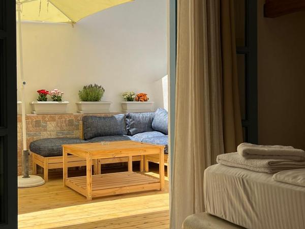 BLUE IN NAXOS : photo 6 de la chambre studio avec terrasse