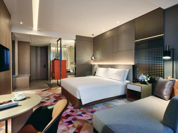 The QUBE Hotel Ningbo North : photo 1 de la chambre chambre lit king-size supérieure