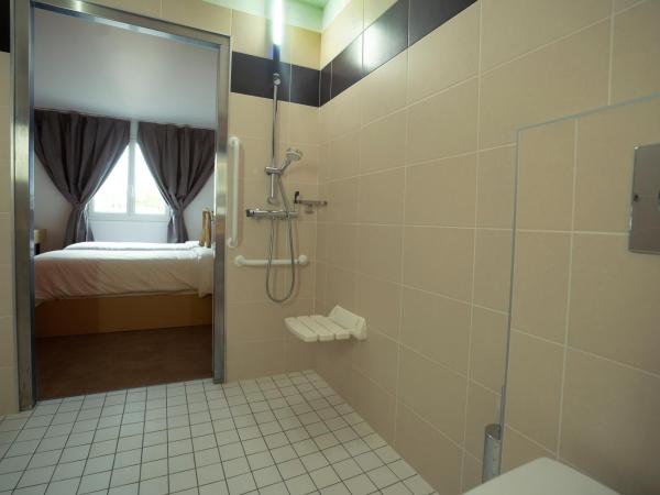 Anaïs Hôtel Bourges Nord Saint-Doulchard : photo 3 de la chambre chambre double - accessible aux personnes à mobilité réduite
