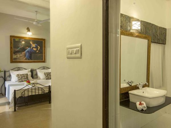 Mandore Guest House : photo 8 de la chambre chambre double ou lits jumeaux - vue sur jardin