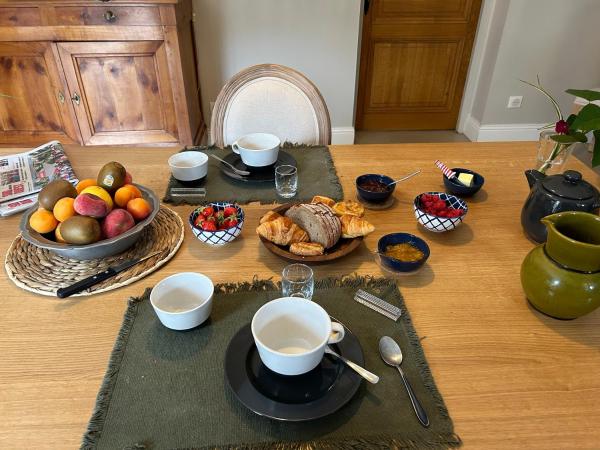 La Bleutiere : photo 3 de la chambre chambre double avec salle de bains privative