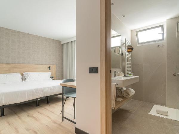 Hotel Blanca de Navarra : photo 1 de la chambre interior queen double bed room