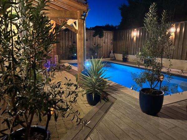 La Bleutiere : photo 6 de la chambre chambre double avec salle de bains privative