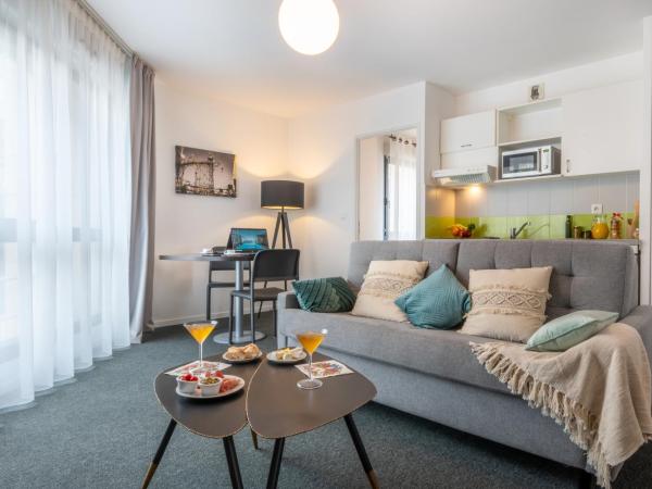 Nemea Appart Hotel Home Suite Nancy Centre : photo 1 de la chambre appartement 1 chambre (4 adultes)