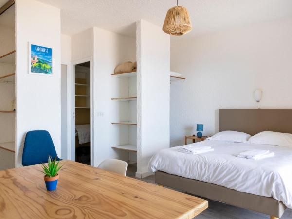 Residence Roc E Mare Cargèse : photo 6 de la chambre studio - vue sur mer