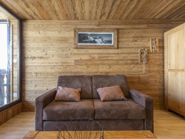 Résidence Le Sérac - Val Thorens : photo 5 de la chambre appartement avec vue sur la montagne