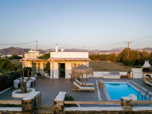 Naxos Finest Hotel & Villas : photo 1 de la chambre villa with outdoor hot tub & private pool