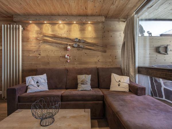 Résidence Le Sérac - Val Thorens : photo 6 de la chambre appartement avec vue sur la montagne