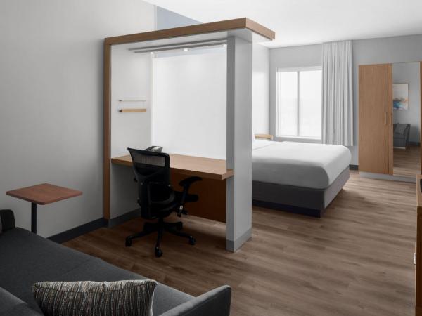 SpringHill Suites Houston Intercontinental Airport : photo 7 de la chambre studio lit king-size deluxe avec canapé-lit