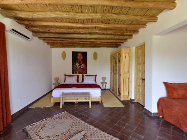 Villa Agora, Villa à la campagne proche Marrakech : photo 2 de la chambre chambre quadruple - vue sur jardin