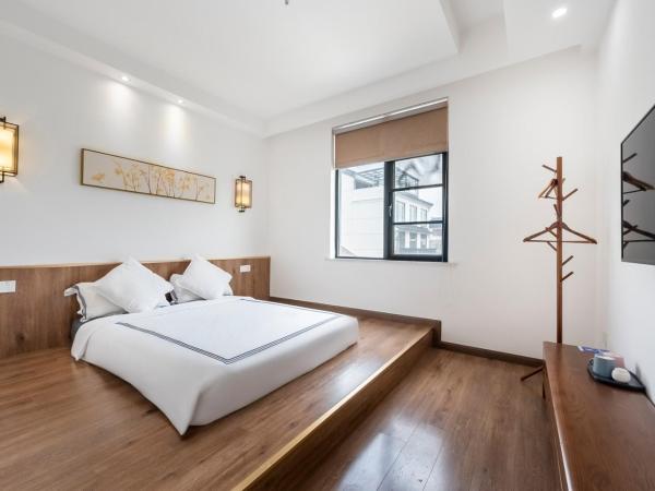 茶墅民宿 : photo 3 de la chambre chambre double avec salle de bains privative