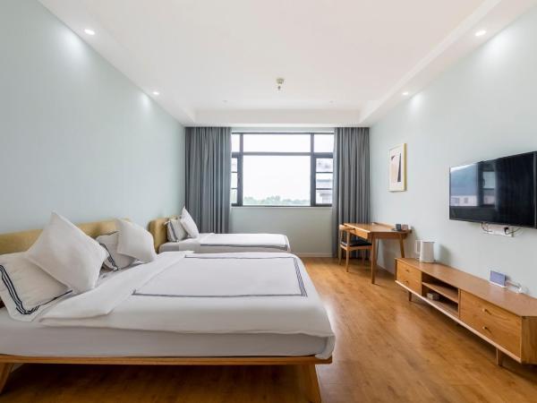 茶墅民宿 : photo 5 de la chambre suite familiale avec balcon