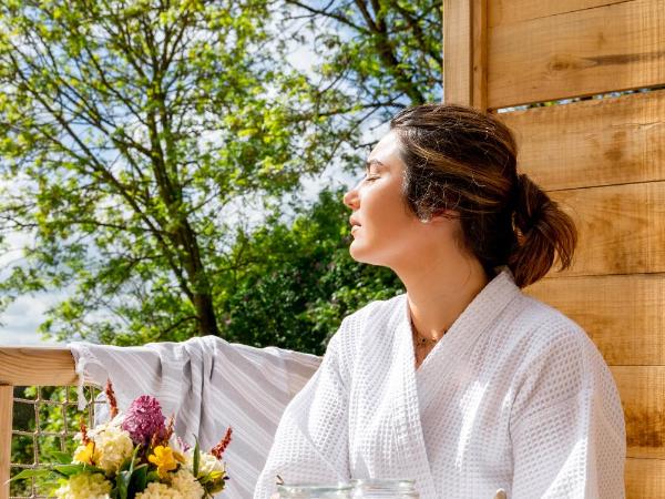 Le Vallon de Léhon : photo 5 de la chambre chambre double avec terrasse