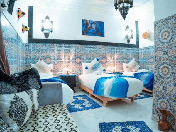 Dar Chefchaouen - Akchour Room : photo 3 de la chambre chambre triple avec salle de bains privative