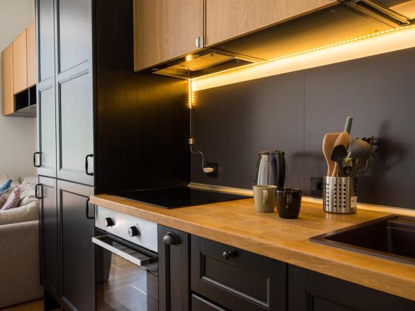 Doma Zagreb Aparthotel : photo 5 de la chambre suite lit king-size