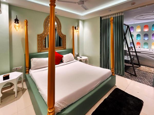 Orsom Stays - Sector 42 Gurgaon : photo 5 de la chambre chambre lit king-size supérieure