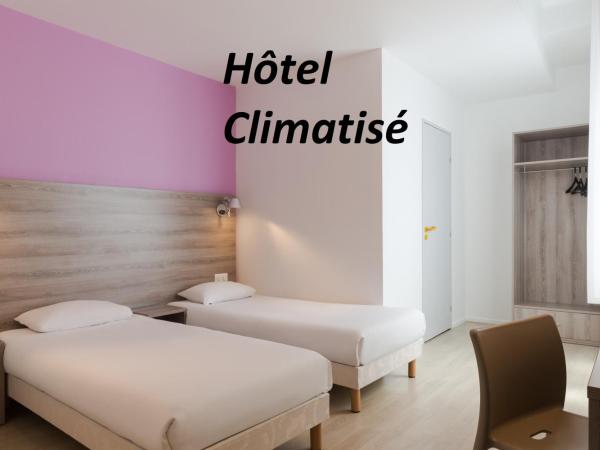 The Originals City, Hôtel Nevers Centre Gare : photo 1 de la chambre chambre lits jumeaux