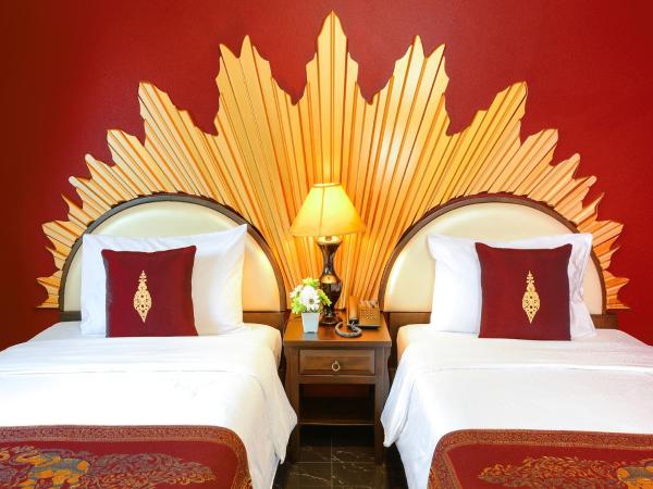 Khaosan Palace Hotel : photo 3 de la chambre chambre lits jumeaux scarlet