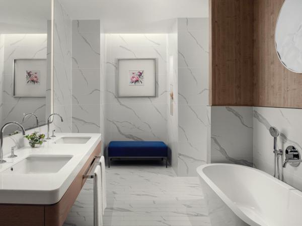 The St Regis Al Mouj Muscat Resort : photo 1 de la chambre deluxe sea twin room with ocean view