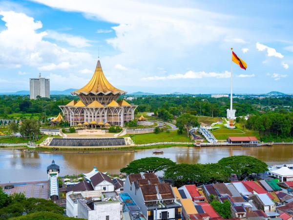 The Waterfront Hotel Kuching : photo 5 de la chambre premier twin (river view)