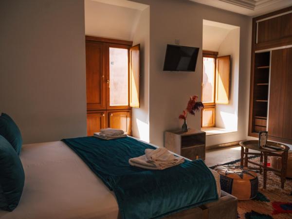 Riad Kenza : photo 4 de la chambre suite lit king-size
