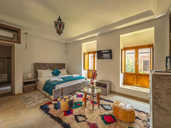 Riad Kenza : photo 8 de la chambre suite lit king-size