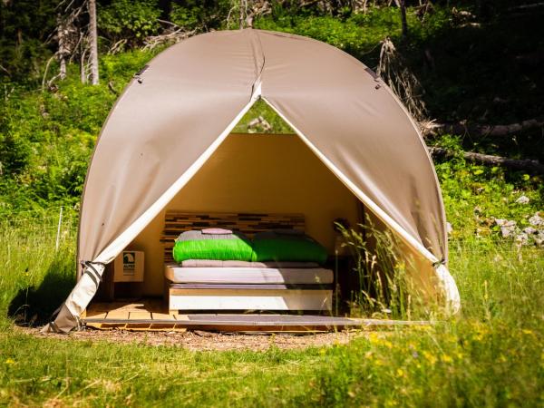 Eco Bivouac village igloos Annecy - LE SEMNOZ - à 20 minutes d'Annecy : photo 1 de la chambre tente