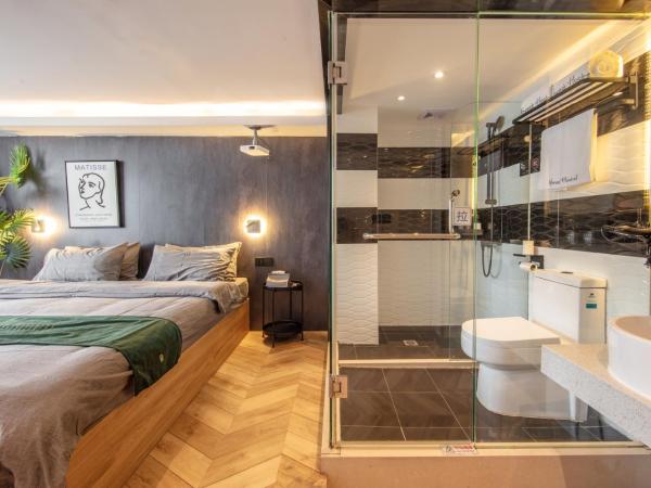 1Forest Hostel Shanghai Hongkou : photo 3 de la chambre chambre lit king-size deluxe