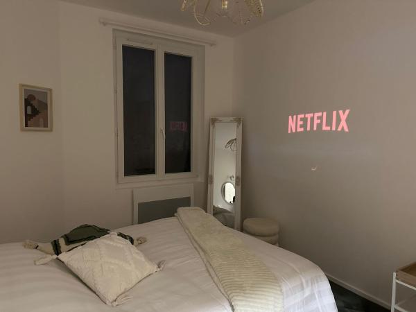 Maison des ambans chambres d'hotes hypercentre 200m de la gare et petit dejeuner inclus : photo 3 de la chambre chambre double deluxe avec douche