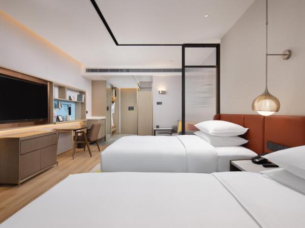 Home2 Suite by Hilton Hangzhou Qianjiang New Town : photo 4 de la chambre chambre lits jumeaux supérieure