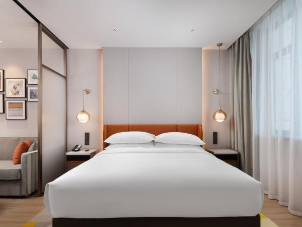 Home2 Suite by Hilton Hangzhou Qianjiang New Town : photo 2 de la chambre chambre double deluxe