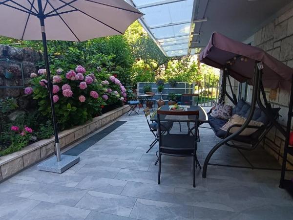 Apartment & Room Pajolo : photo 3 de la chambre chambre double ou lits jumeaux avec terrasse - vue sur jardin