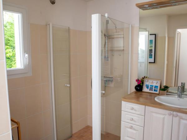 L'Escale Fleurie à Saint Brieuc : photo 9 de la chambre chambre double avec terrasse