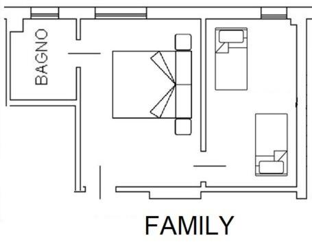 Hotel Arizona : photo 4 de la chambre chambre familiale (2 adultes et 2 enfants)