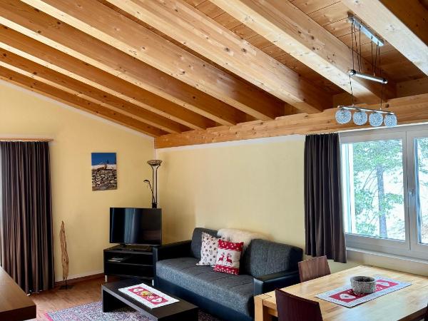 Aladin Apartments St Moritz : photo 2 de la chambre studio (2 adultes)